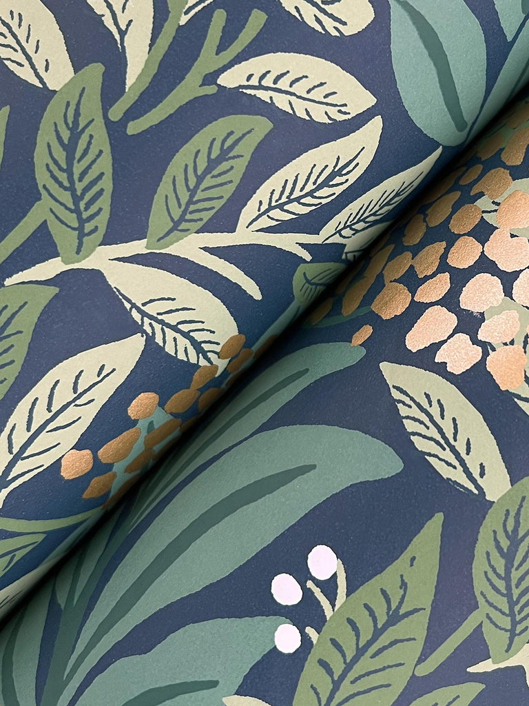 Rifle Paper Co. Highgrove Blue Wallpaper