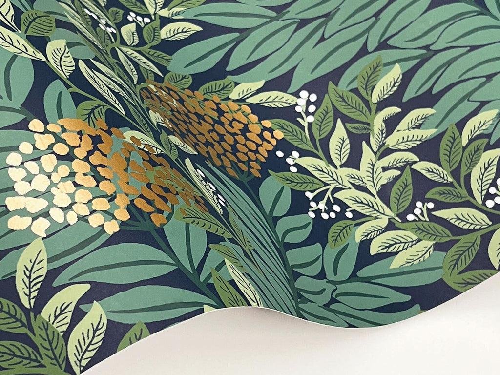 Rifle Paper Co. Highgrove Blue Wallpaper