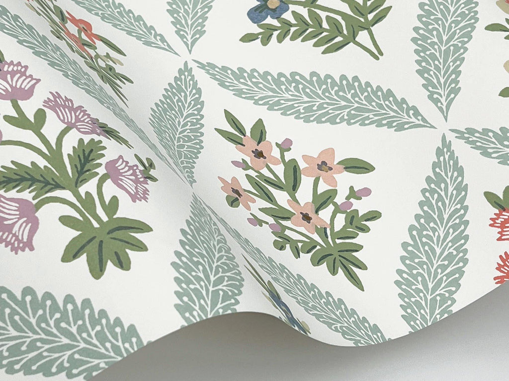 Rifle Paper Co. Estee Garden Green Wallpaper