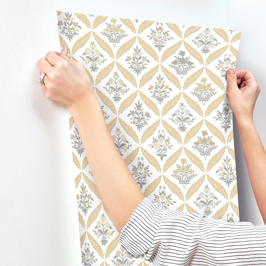 Rifle Paper Co. Estee Garden Yellow Wallpaper