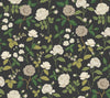 Rifle Paper Co. Roses Grey Wallpaper