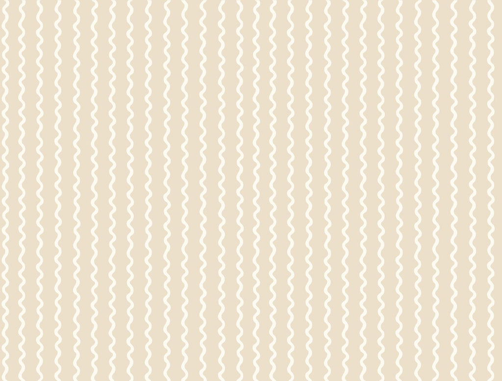 Rifle Paper Co. Rickrack Beige Wallpaper