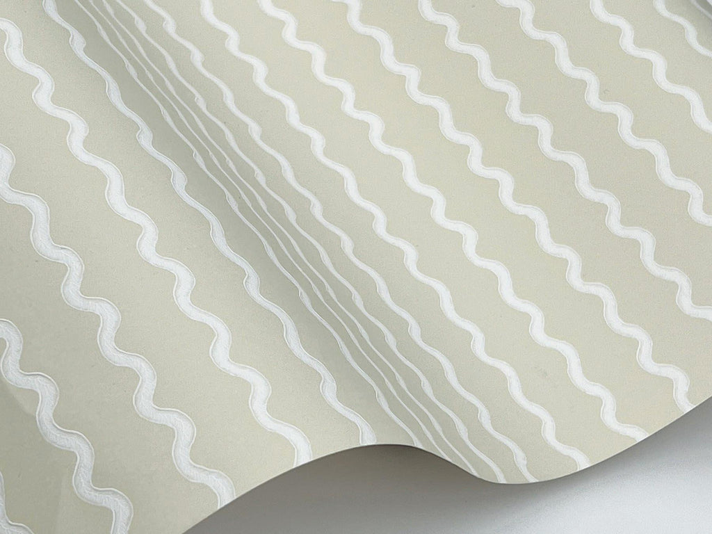 Rifle Paper Co. Rickrack Beige Wallpaper