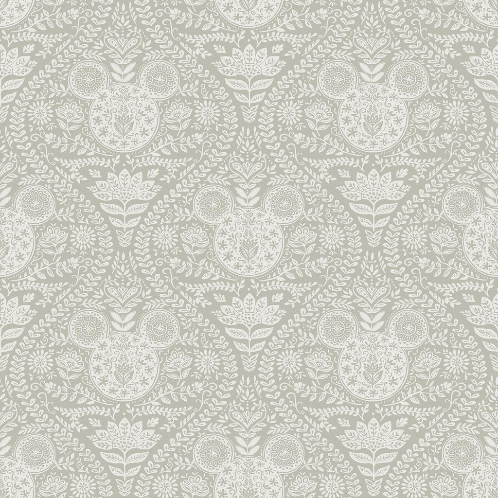 RoomMates Disney Mickey Peel and Stick Neutral Wallpaper