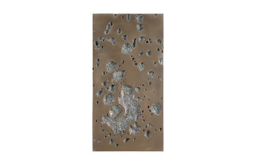 Phillips Collection Splotch Wall Art Rectangle Bronze Finish Accent