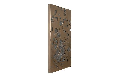 Phillips Collection Splotch Wall Art Rectangle Bronze Finish Accent