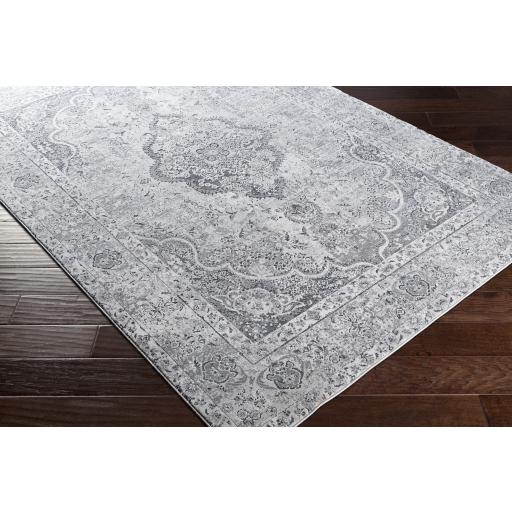 Surya Aisha AIS-2319 Charcoal Gray 2'7" x 5' Rug