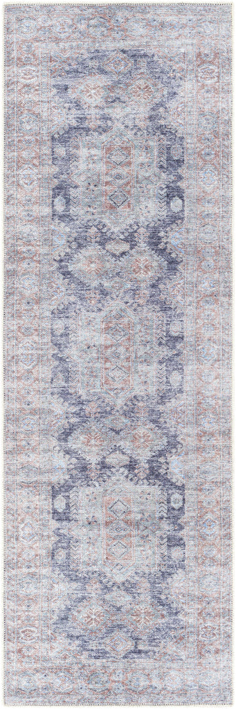 Surya Amelie AML-2314 Dark Blue Ink Blue 2' x 2'11" Rug