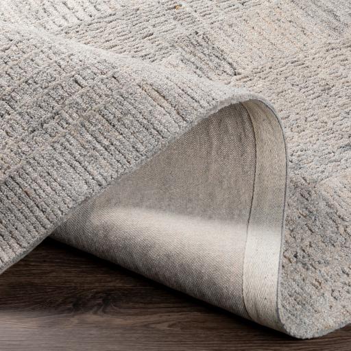 Surya Rosario ROA-2300 Charcoal Light Beige 2' x 3' Rug