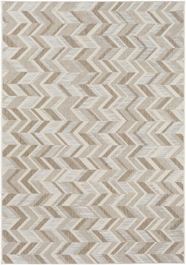 Surya Santa Cruz STZ-6004 Brown Light Beige 2' x 3'7" Rug