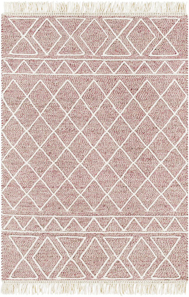 Surya Uttar UTT-2305 Burgundy Cream 2' x 3' Rug