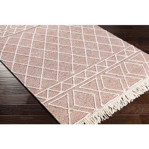 Surya Uttar UTT-2305 Burgundy Cream 2' x 3' Rug