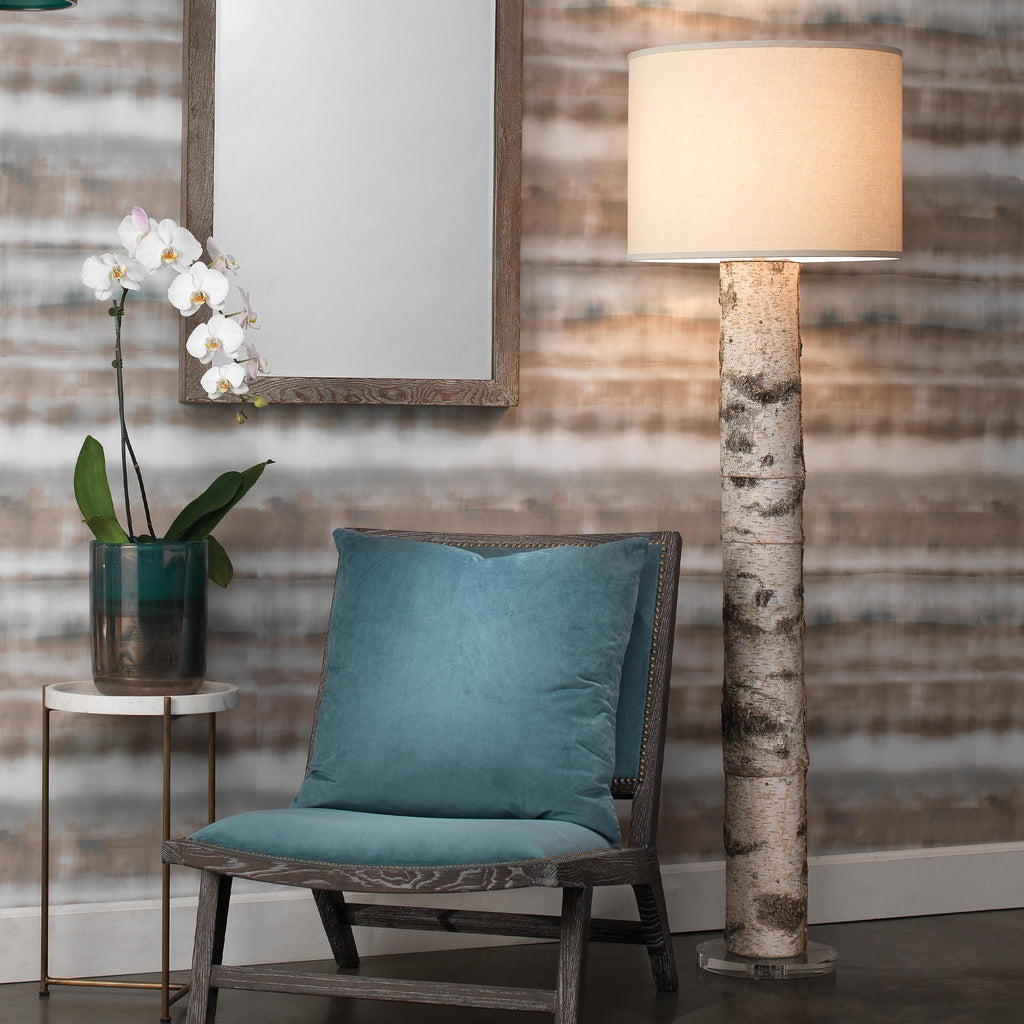 Jamie Young Forrester Birch Floor Lamp