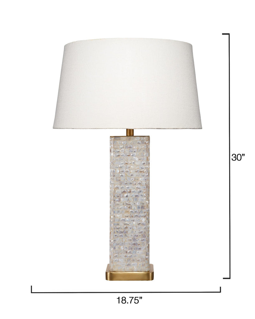 Jamie Young Preston Mother of Pearl Table Lamp