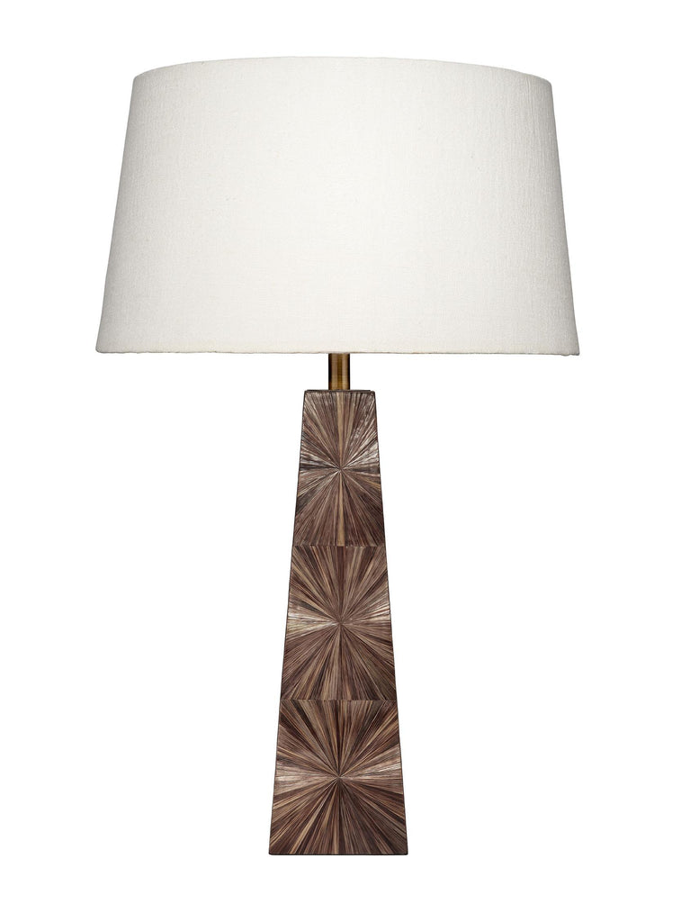 Jamie Young Palm Marquetry Table Lamp