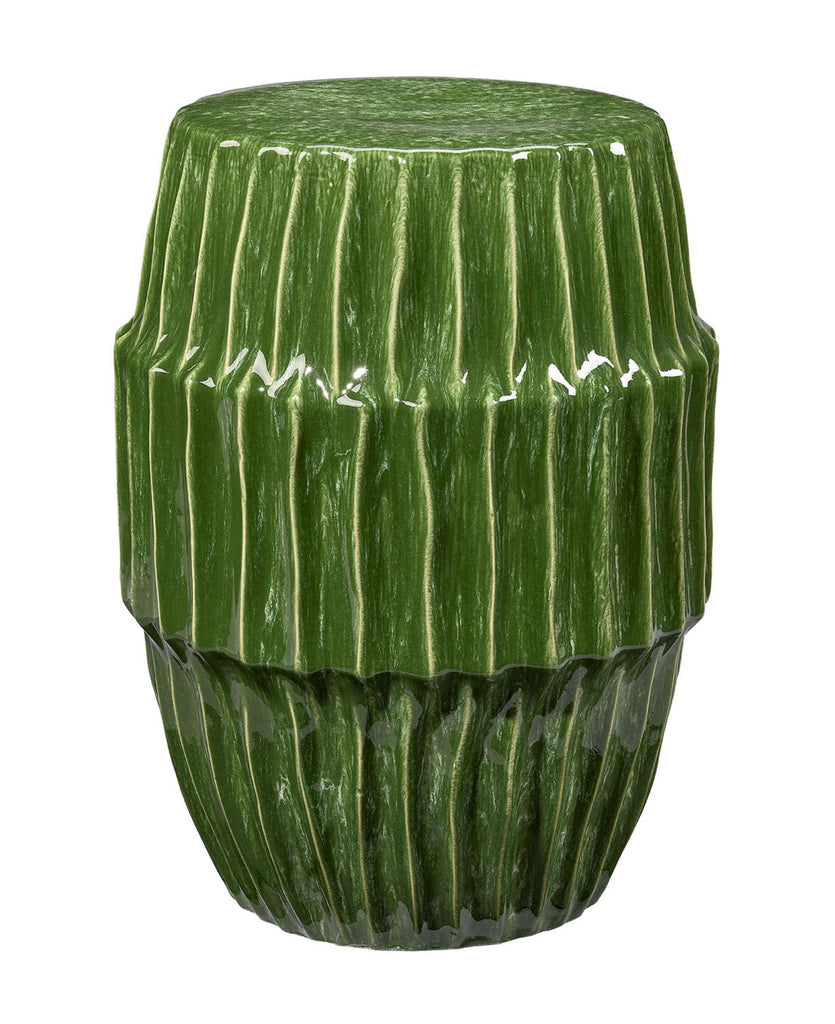 Jamie Young Algae Ceramic Side Table, Green