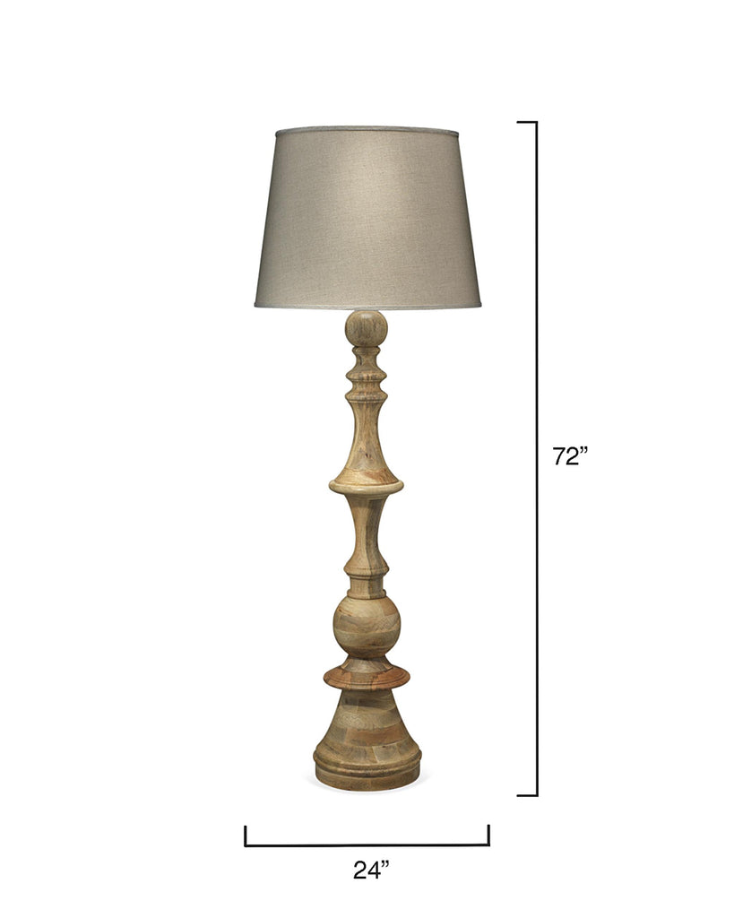 Jamie Young Budapest Wood Floor Lamp