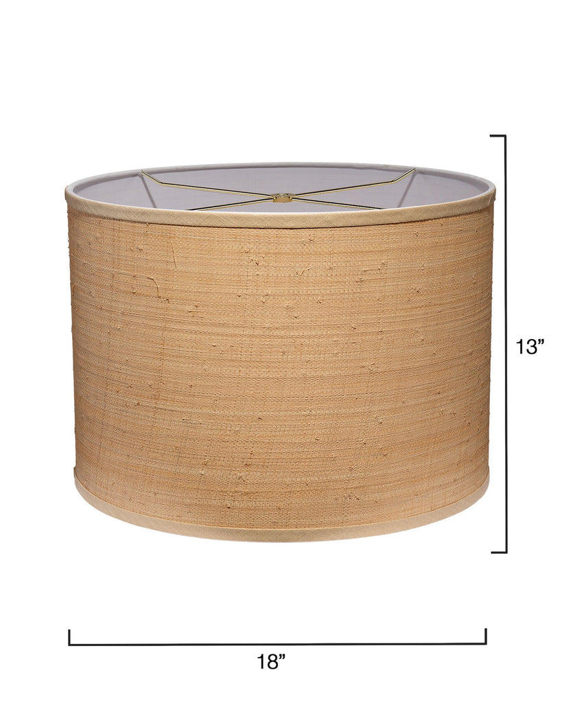 Jamie Young Drum Raffia Shade, Large