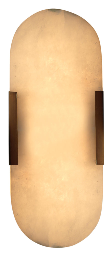 Jamie Young Wall Sconce, Antique Brass Metal