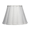 Jamie Young Scalloped 1-Light Wall Sconce, White Linen