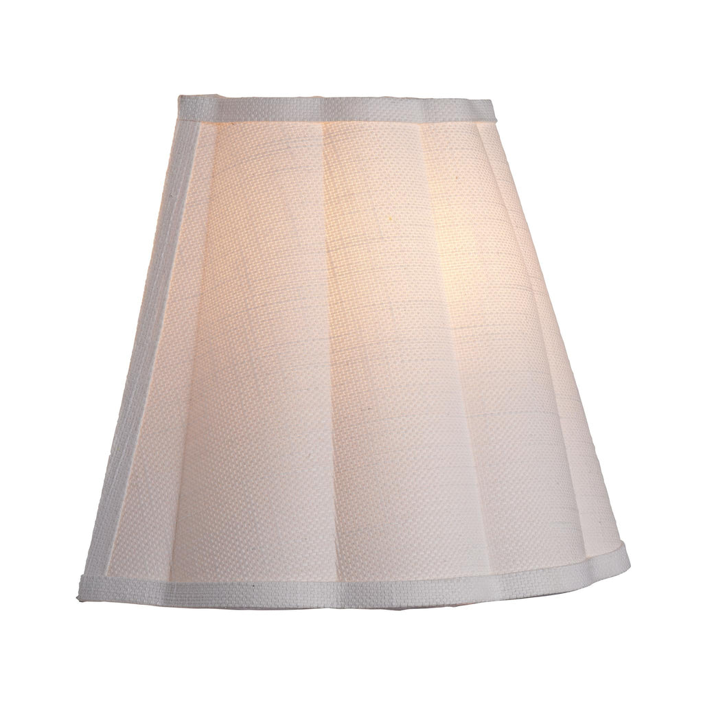 Jamie Young Scalloped 1-Light Wall Sconce, White Linen