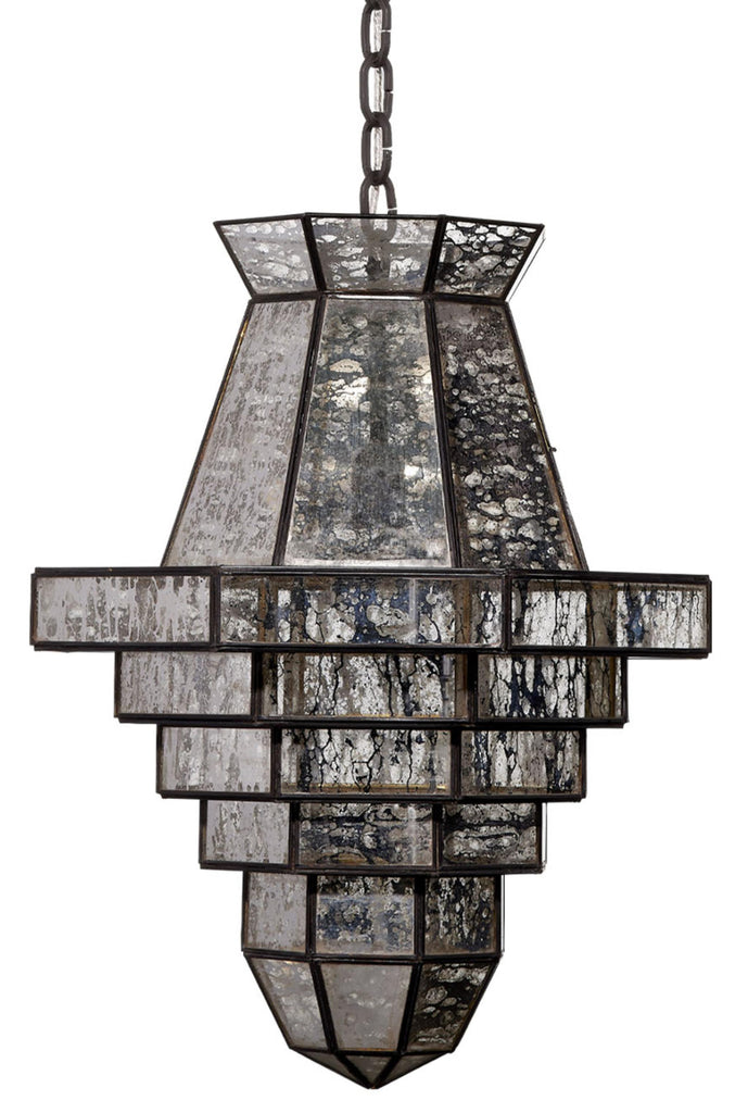 Jamie Young Imperial 1-Light Glass and Metal Pendant