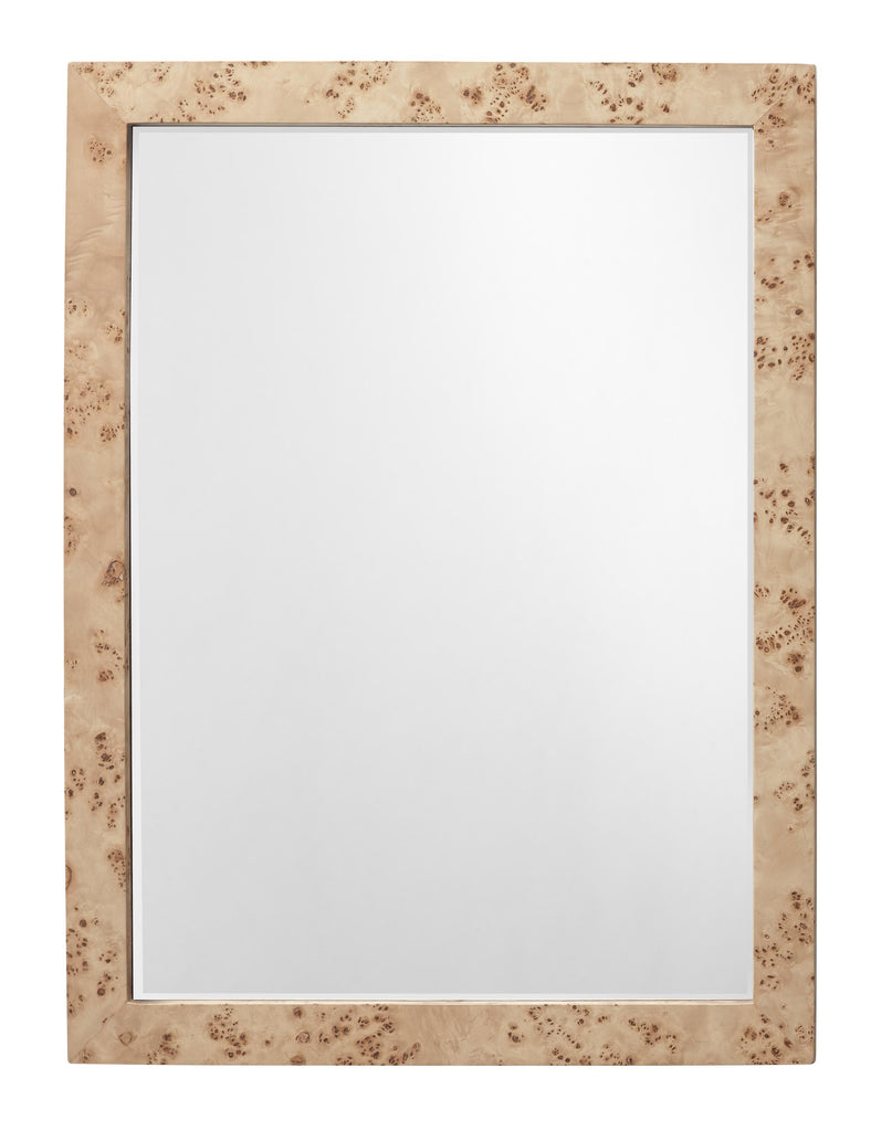 Jamie Young Chandler Rectangle Wood Mirror, Natural