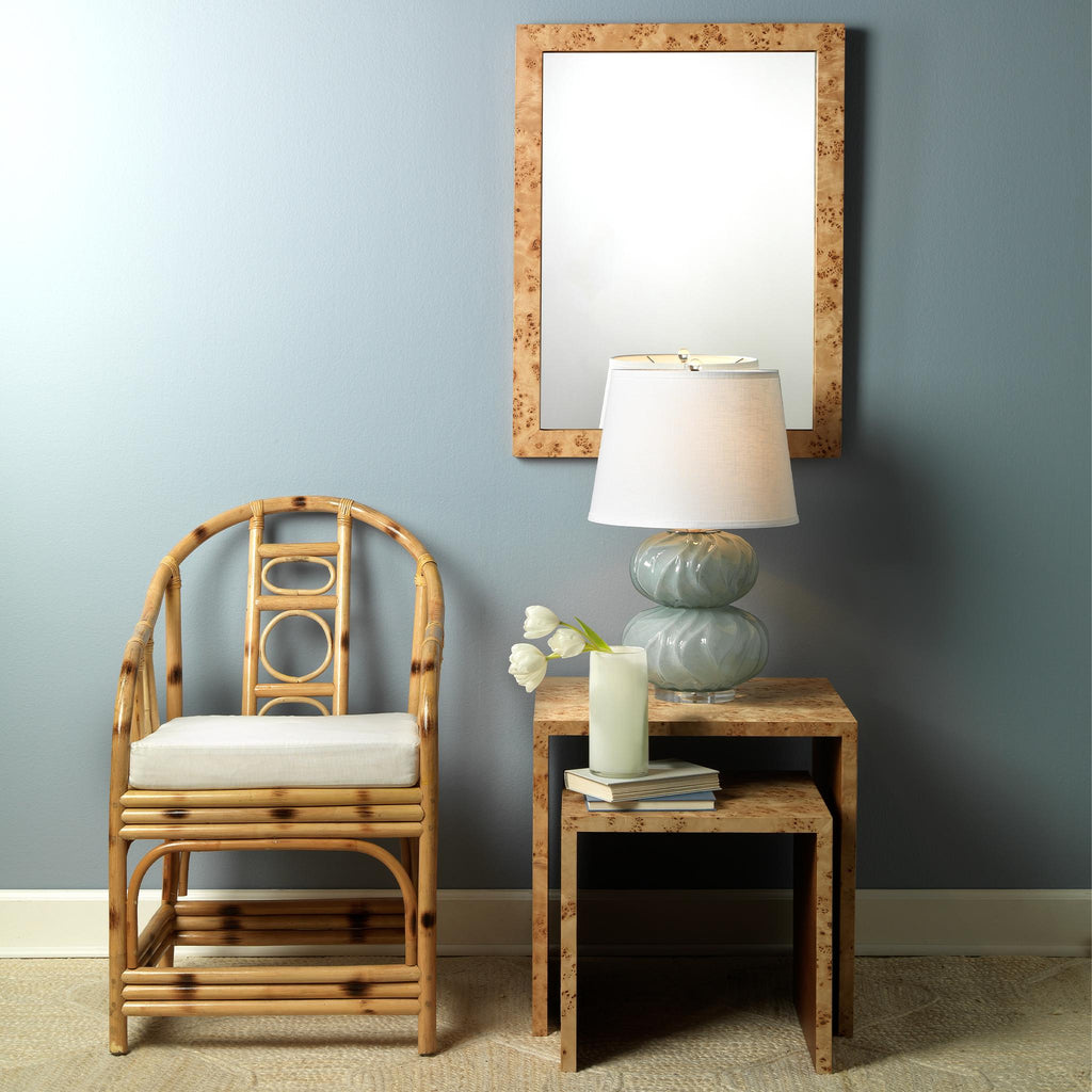 Jamie Young Chandler Rectangle Wood Mirror, Natural