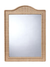 Jamie Young Hilltop Raffia Arch Wall Mirror, Natural