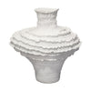 Decoratorsbest Ruffle Ceramic Decorative Vase