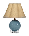 Decoratorsbest Dottie Blown Glass Table Lamp, Blue