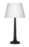 Decoratorsbest Revolution Wood Table Lamp, Black