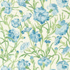 Harlequin Fleur De Joie French Blue/Succulent/Soft Focus Wallpaper