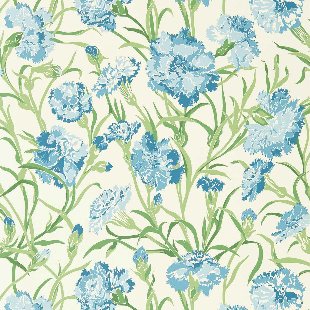 Harlequin Fleur de Joie French Blue/Succulent/Soft Focus Wallpaper