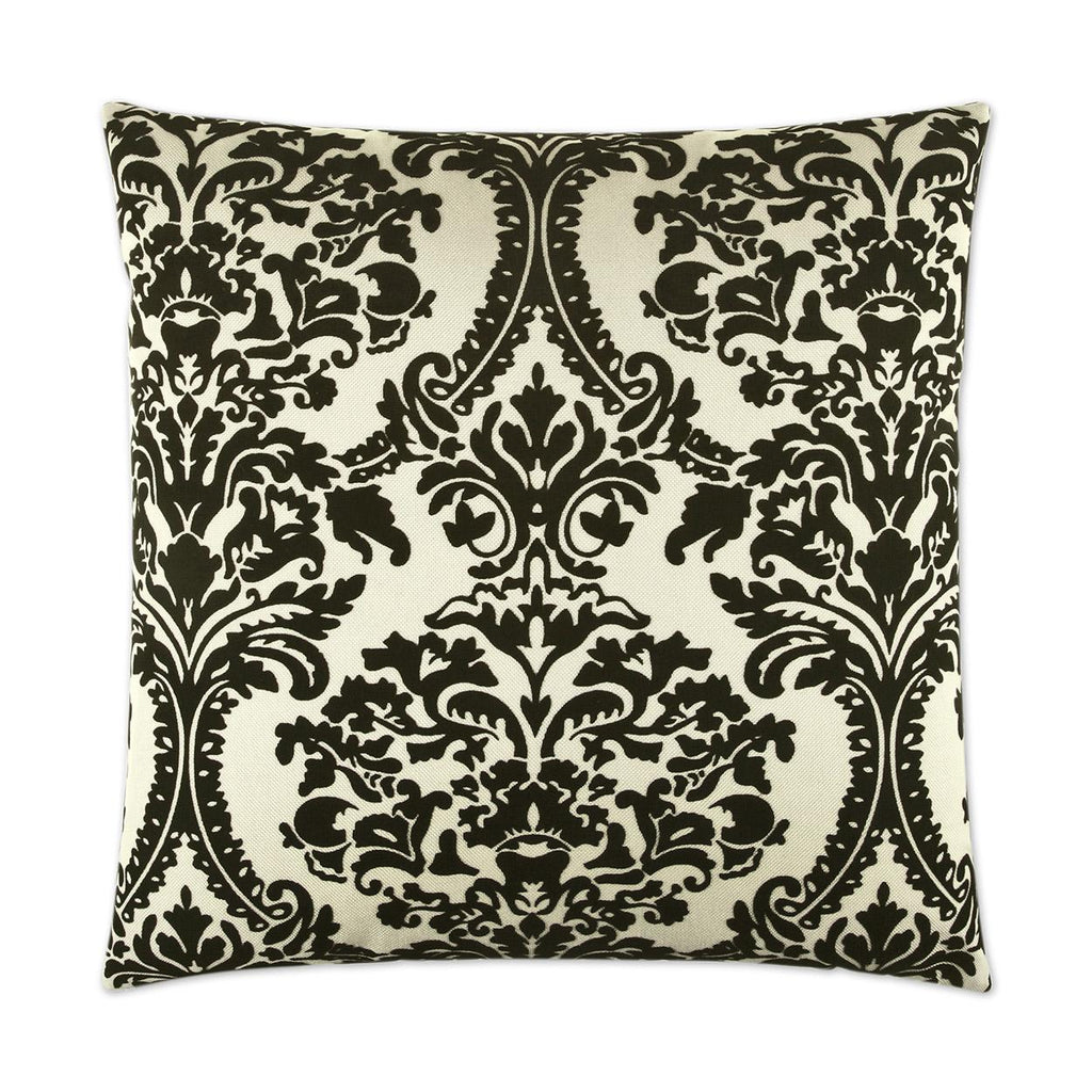 D.V. Kap Home Linetta White/Black 24" x 24" Pillow Cover