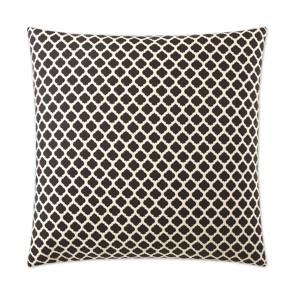 D.V. Kap Home Beth Black 24" x 24" Pillow Cover