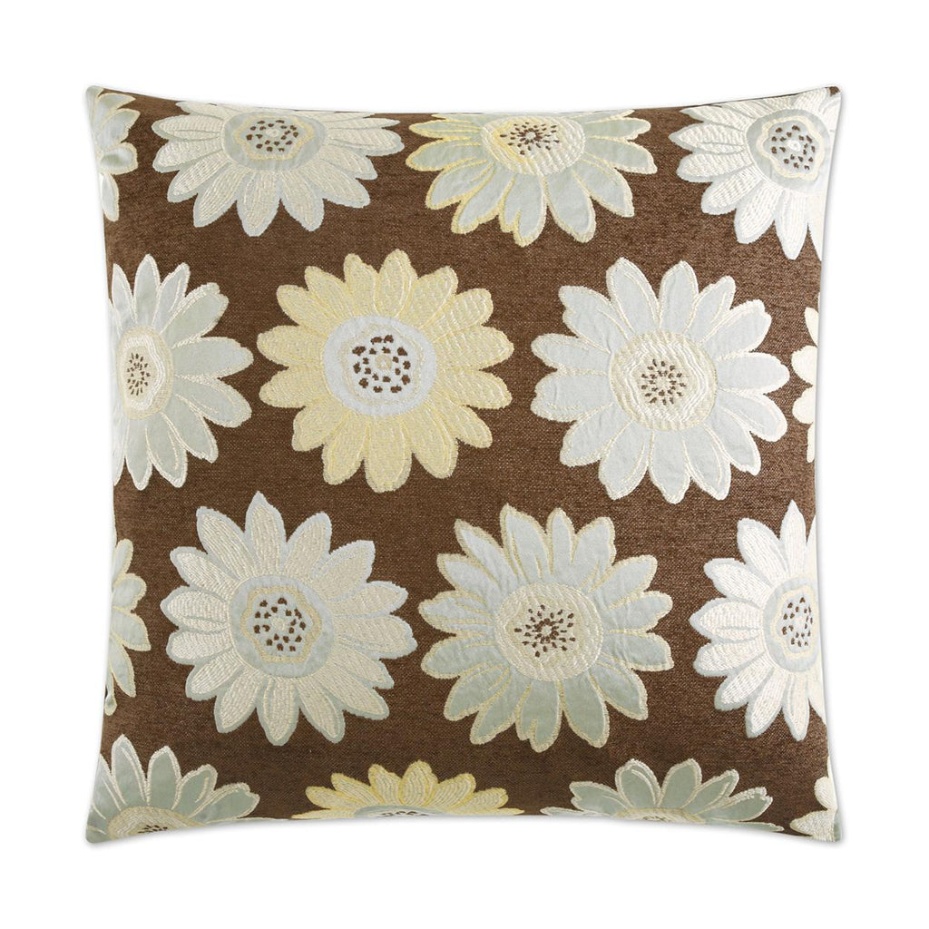 D.V. Kap Home Daisy May Aqua 24" x 24" Pillow Cover