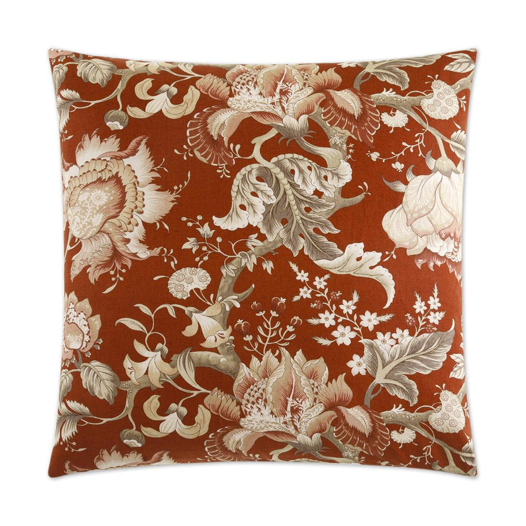 D.V. Kap Home Dennehy Red 24" x 24" Pillow Cover