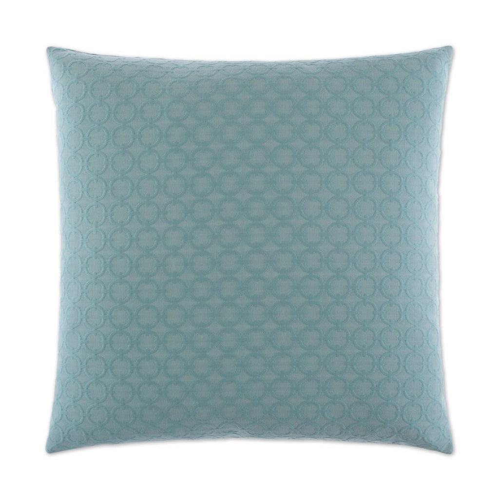 D.V. Kap Home Full Circle Aqua 24" x 24" Pillow Cover