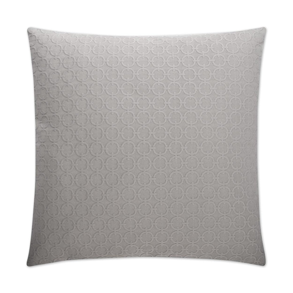 D.V. Kap Home Full Circle Grey 24" x 24" Pillow Cover