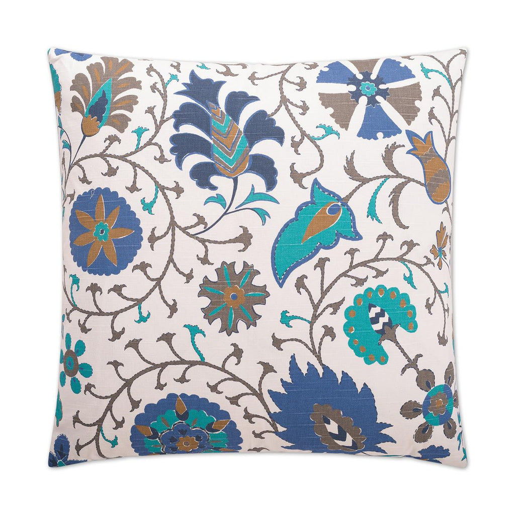 D.V. Kap Home Calypso Blue 24" x 24" Pillow Cover