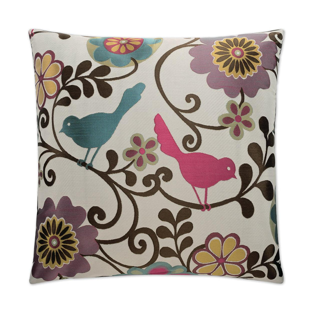 D.V. Kap Home Lark Floral, Novelty 24" x 24" Pillow Cover