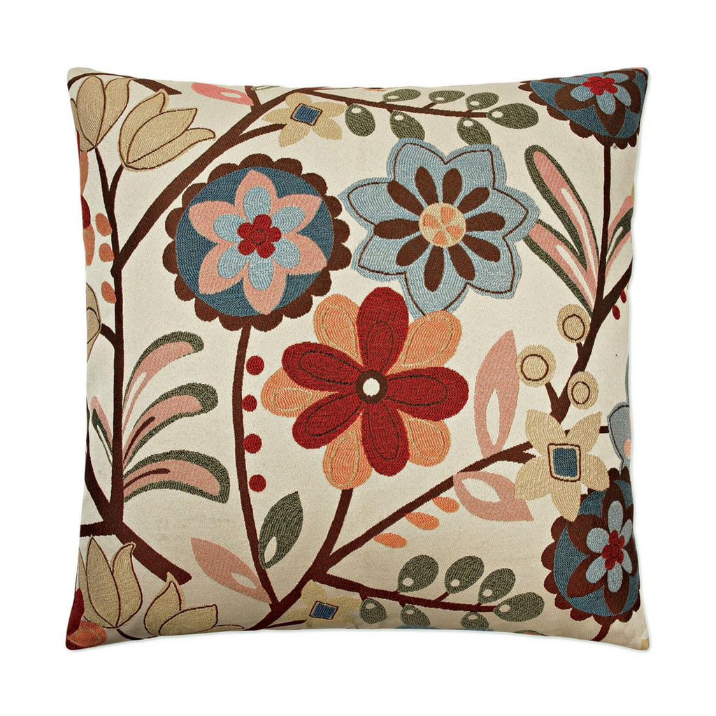 D.V. Kap Home Miron Floral 24" x 24" Pillow Cover