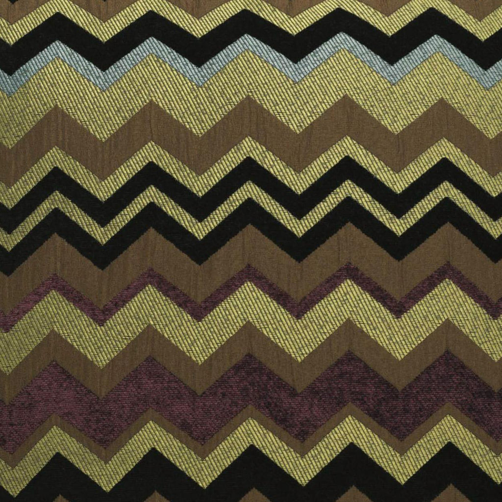 D.V. Kap Home Chevron Purple  Fabric