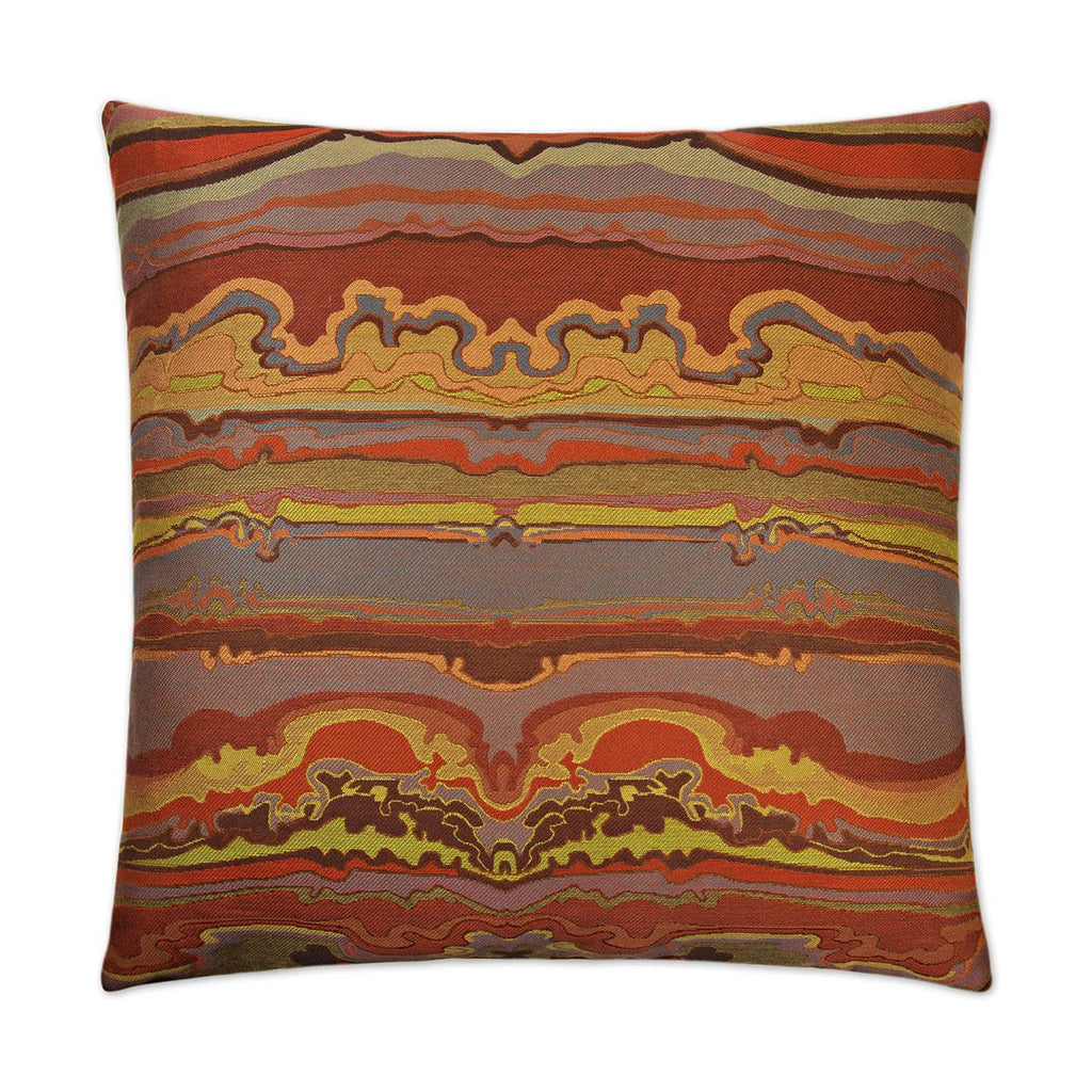 D.V. Kap Home Sunset Western Chic, Abstract 24" x 24" Pillow Cover