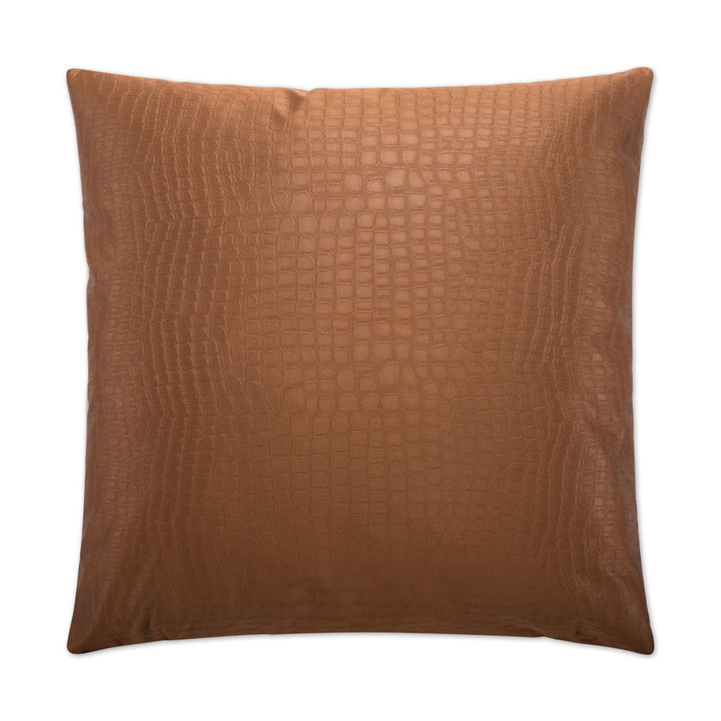 D.V. Kap Home Croc Copper 24" x 24" Pillow Cover