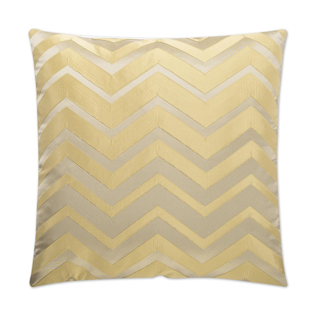 D.V. Kap Home Bliss Gold 24" x 24" Pillow Cover