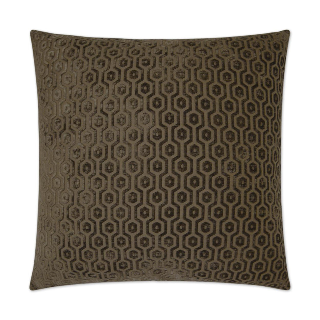 D.V. Kap Home Seneca Mocha 24" x 24" Pillow Cover