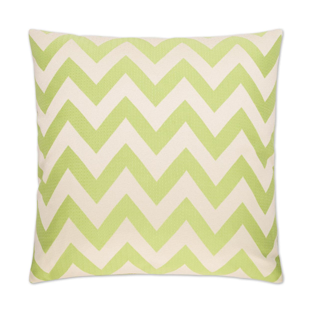 D.V. Kap Home Chevron Chic Green 24" x 24" Pillow Cover