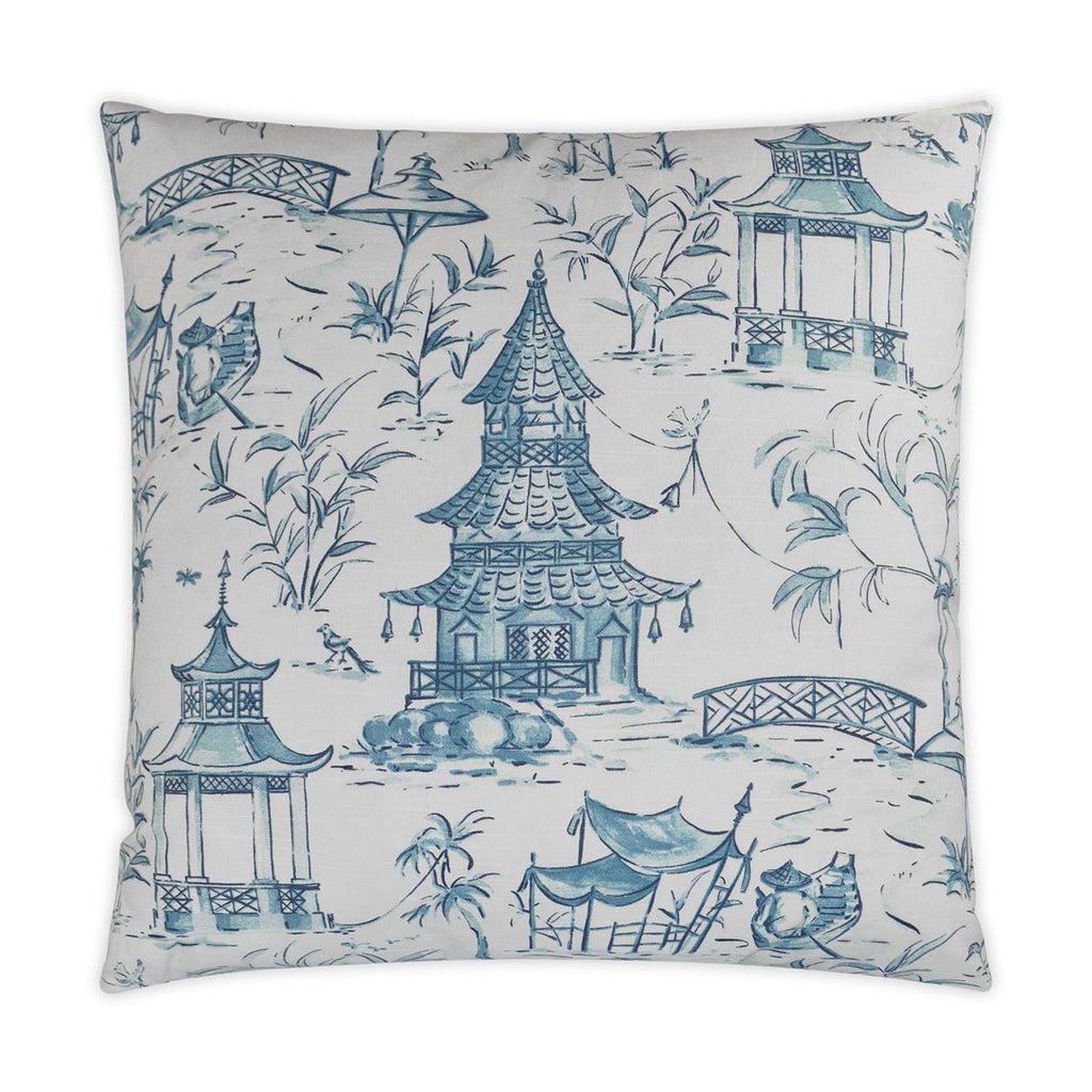 D.V. Kap Home Pagodas Novelty 24" x 24" Pillow Cover